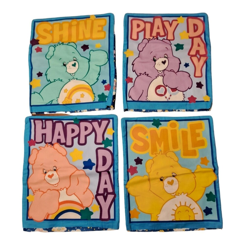 Care Bears Cotton‎ Fabric Panel (2004) VIP Cranston~Pillow Panels *unfinished
